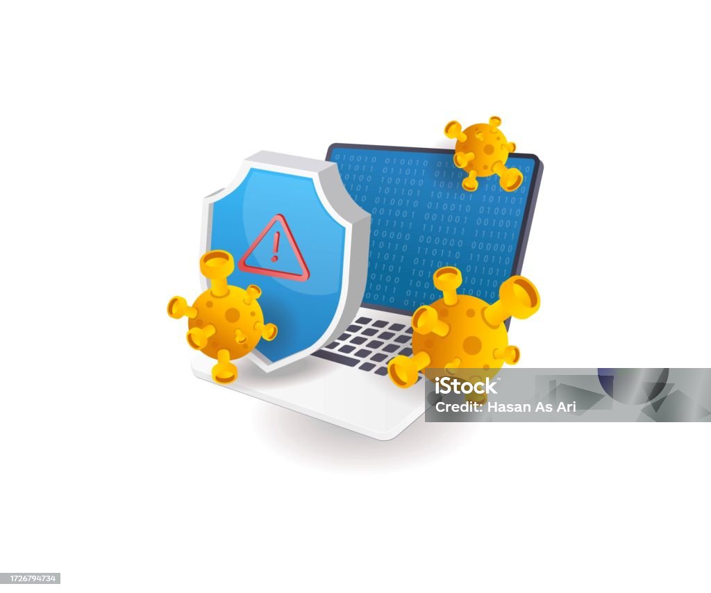 Computer Virus Security Attack Stock Illustration - Download Image Now ...