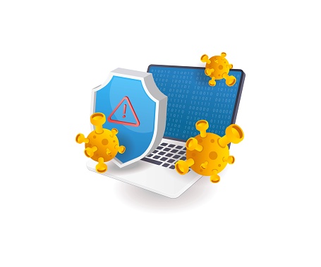 Computer Virus Security Attack Stock Illustration - Download Image Now ...
