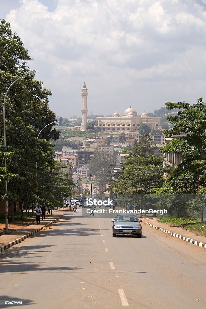 Mezquita de una colina - Foto de stock de Kampala libre de derechos
