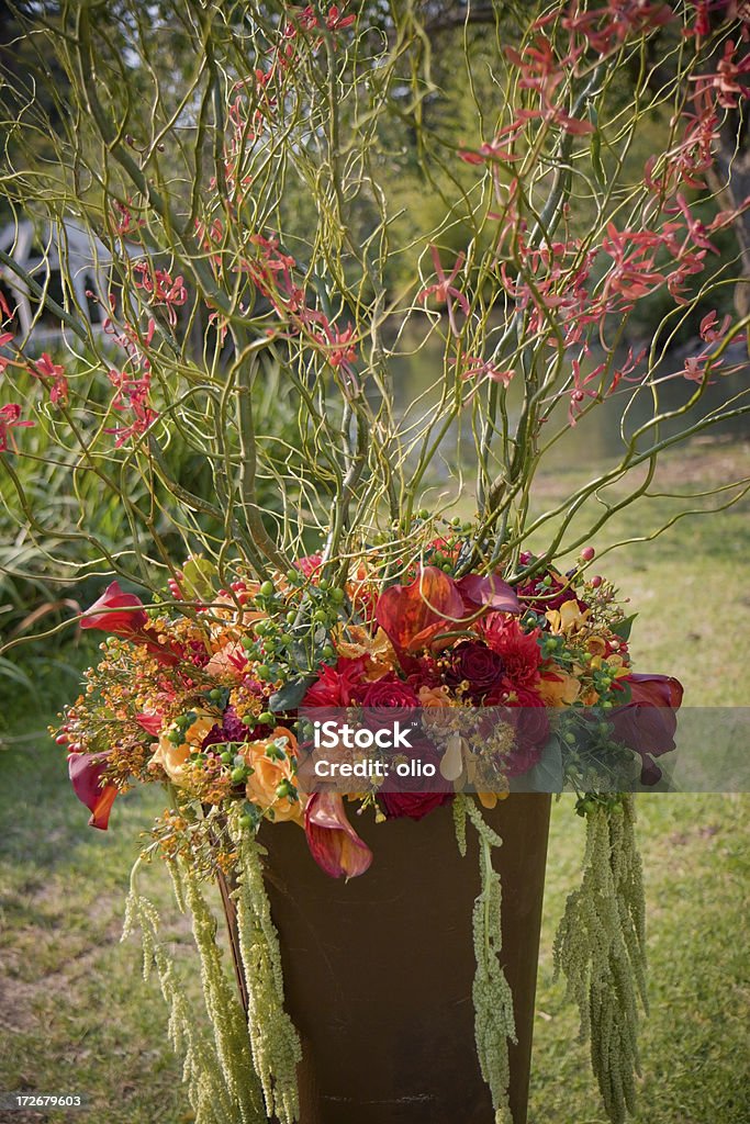 Blumenarrangement für eine Hochzeit - Lizenzfrei Band Stock-Foto