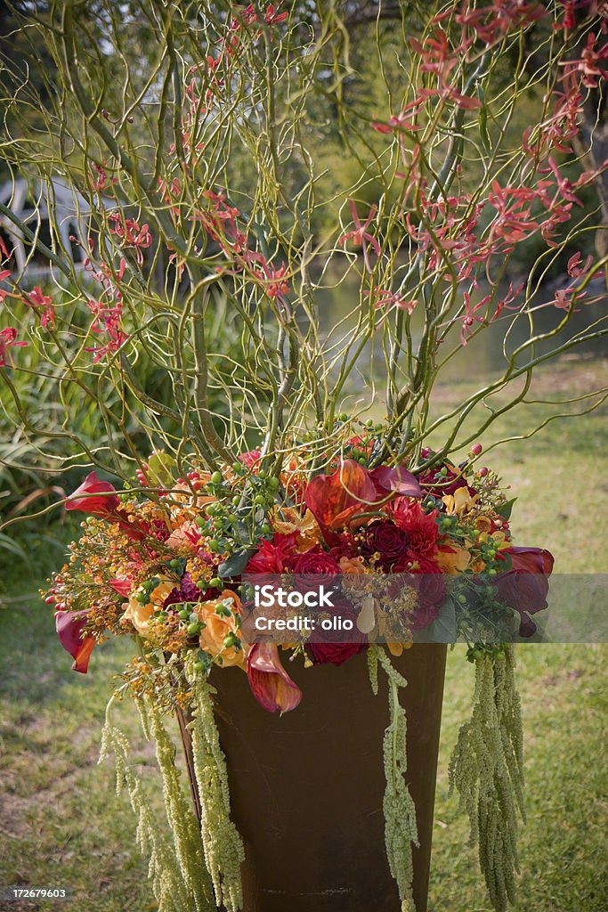 Arranjo de flores para um casamento - Foto de stock de Amor royalty-free