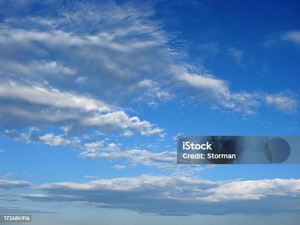 Altocumulus Cloud Layer Stock Photo - Download Image Now - Altocumulus, Backgrounds, Blue