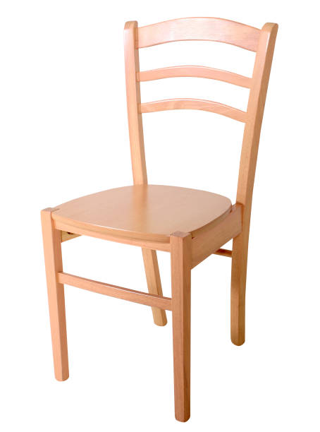 istock Wooden chair isolated cutout 172685422