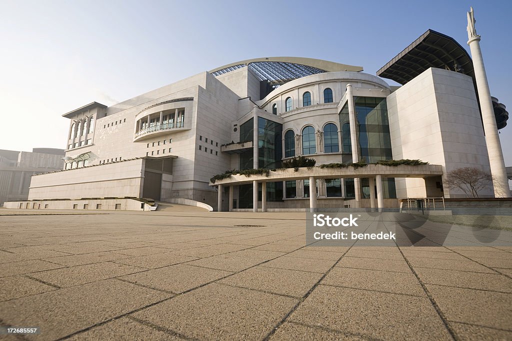 Théâtre National de Budapest, en Hongrie - Photo de Architecture libre de droits