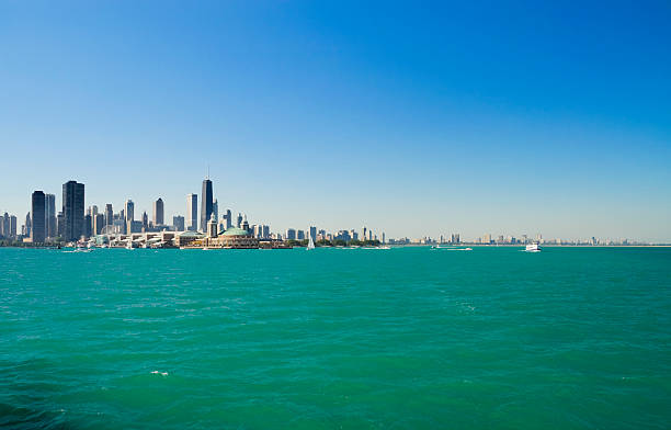 istock Navy Pier, Chicago, and Lake Michigan 172685561