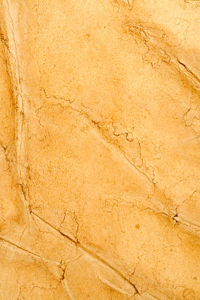 Old cracked and dammaged paper
