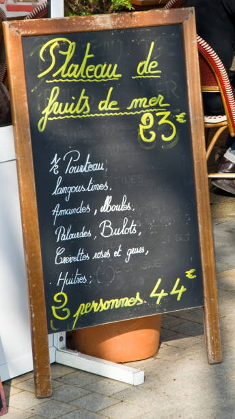istock Menu Board in France 172685807