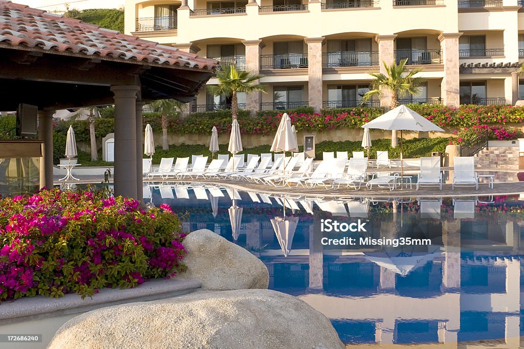 Resort de reflexos - Royalty-free Hotel Foto de stock