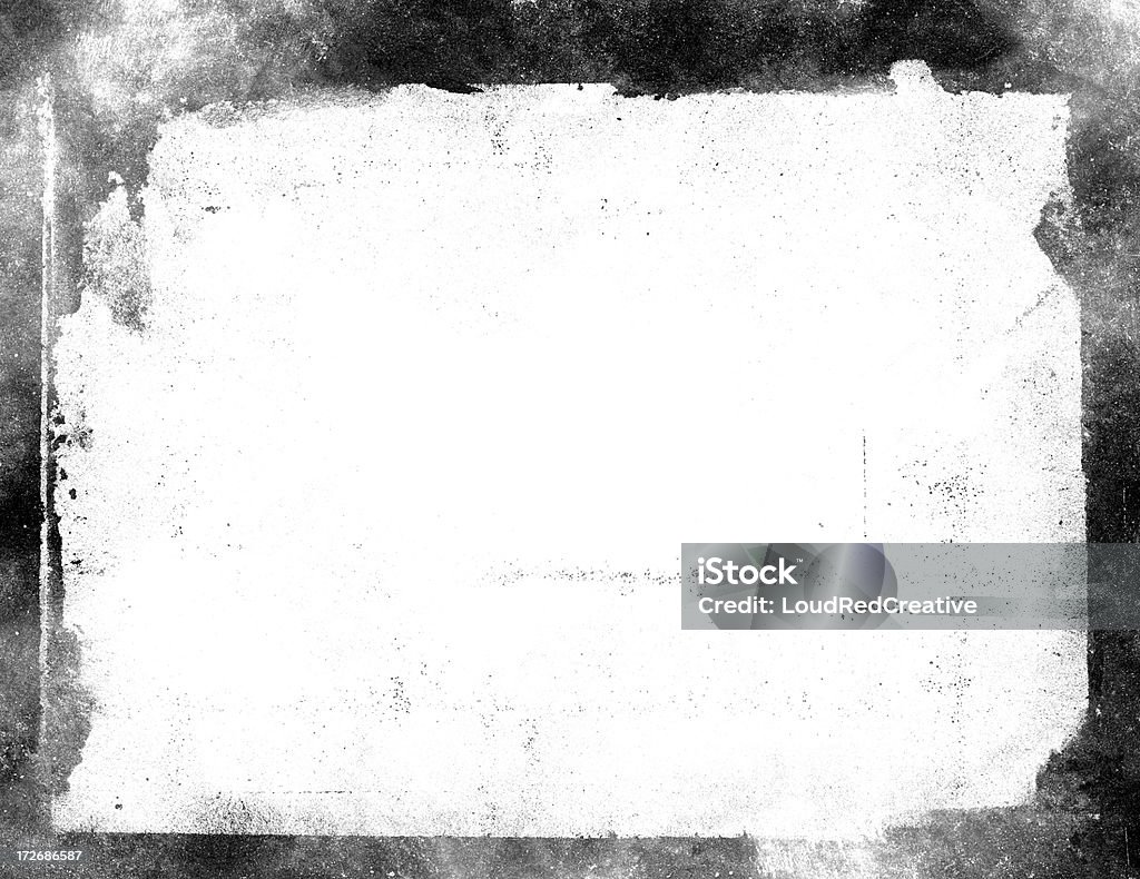 Frontière grunge XL - Photo de Technique grunge du papier froissé libre de droits