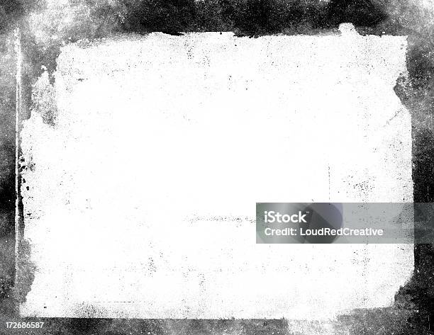 Grunge Border Xl Stock Photo - Download Image Now - Full Frame, Grunge Image Technique, Paper
