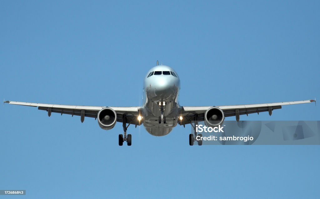 Passeggero aereo - Foto stock royalty-free di Aereo di linea