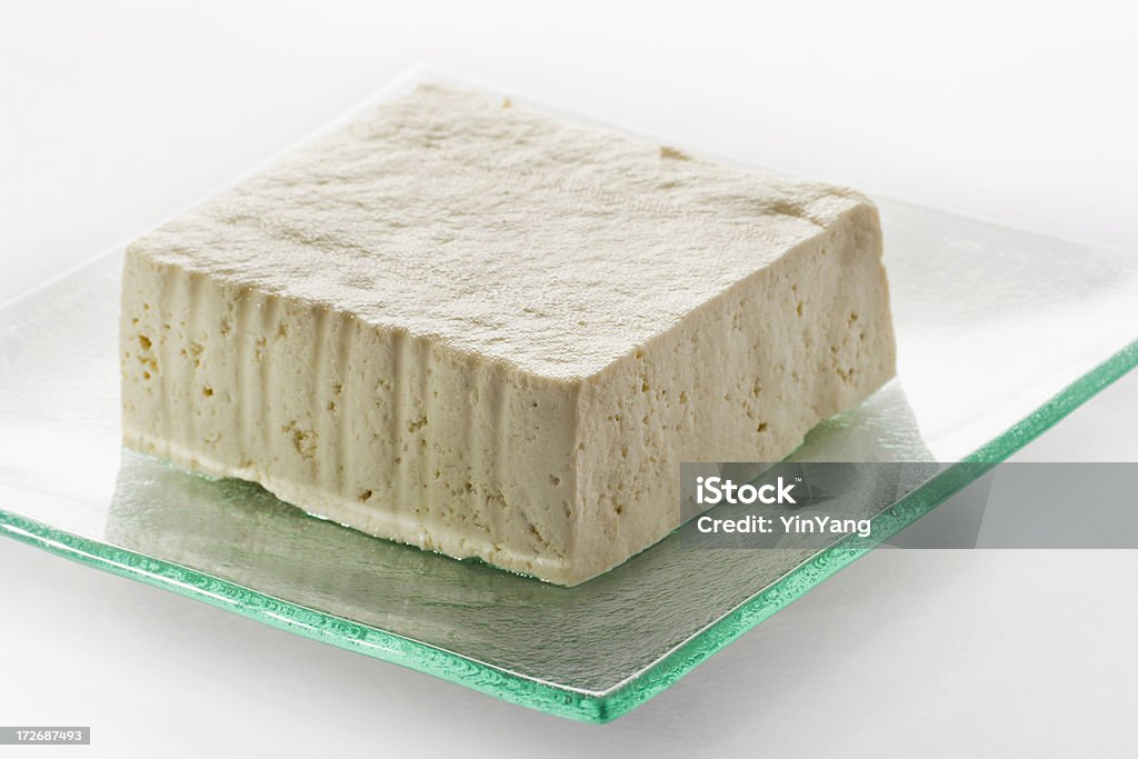 Свежий сыр тофу на стеклянную чашку - Стоковые фото Азиатская культура роялти-фри
