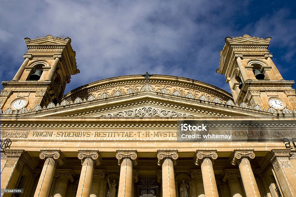 Santa Marija Assunta Chiesa, Mosta - Foto stock royalty-free di Ambientazione esterna