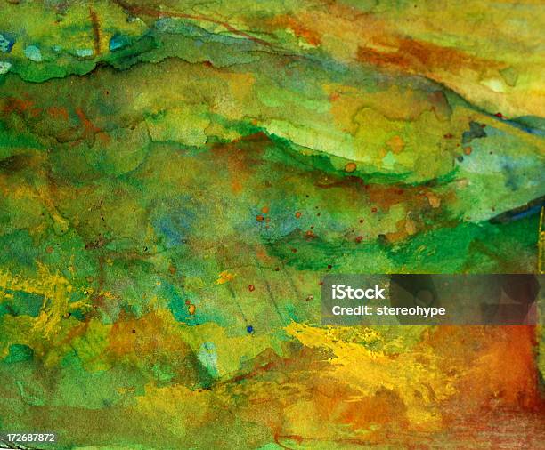 Wodne Zieleni - Stockowe grafiki wektorowe i więcej obrazów Jesień - Jesień, Akwarela, Australijski Outback