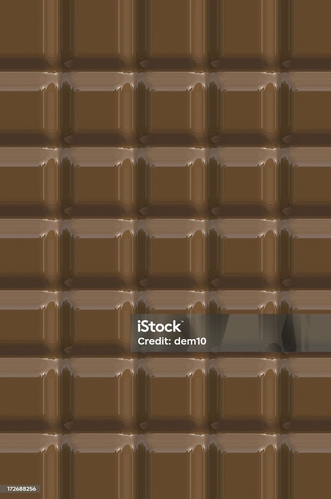 Barretta di cioccolato - Foto stock royalty-free di A forma di blocco