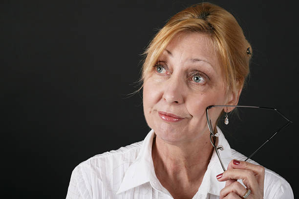 istock Pensive businesswoman 172688601
