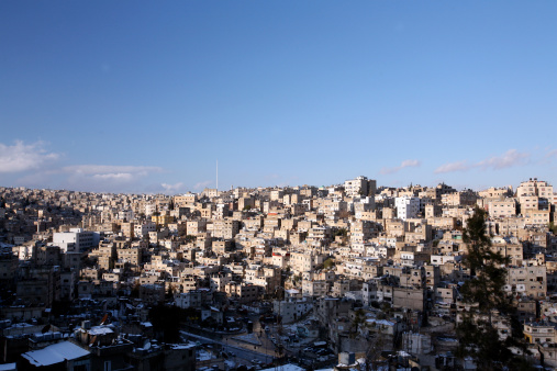 Amman winter view
