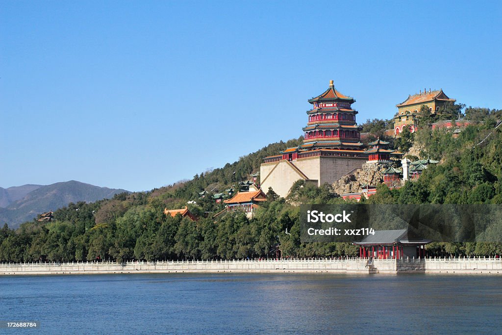 Waterfront Summer Palace in Beijing, China Summer Palace in Beijing Beijing Stock Photo