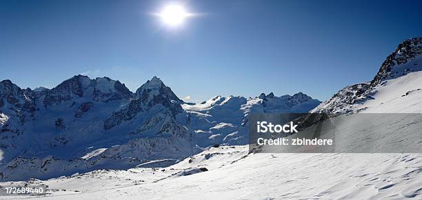 Die Alpen Panorama Stockfoto und mehr Bilder von Abenteuer - Abenteuer, Abgeschiedenheit, Alpen