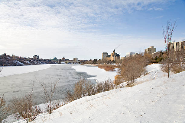 istock Downtown Saskatoon in Winter with South Saskatchewan River 172689629