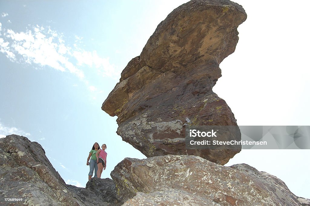 Roccia bilanciata - Foto stock royalty-free di Roccia