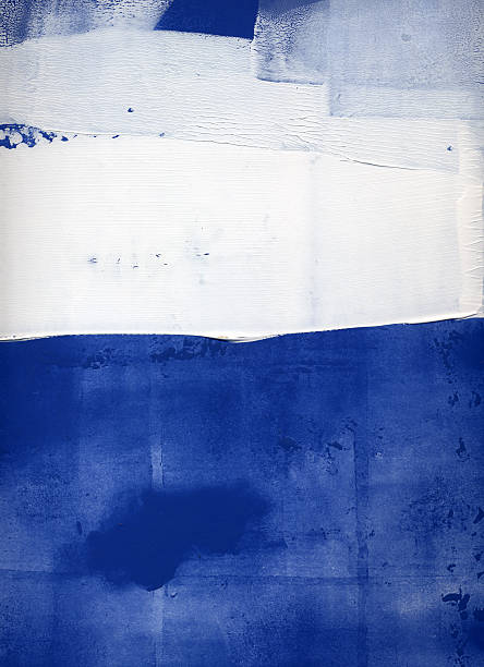 niebieskie i białe tło - pattern blue textured effect backgrounds stock illustrations