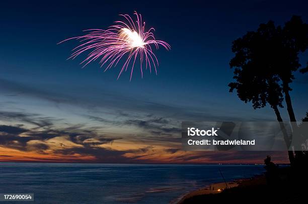 Feuerwerk Am Strand Stockfoto und mehr Bilder von Strand - Strand, Feuerwerk, Knallkörper