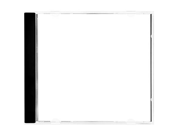 Blank CD/DVD case Blank CD or DVD case with copyspace clear cd case stock pictures, royalty-free photos & images