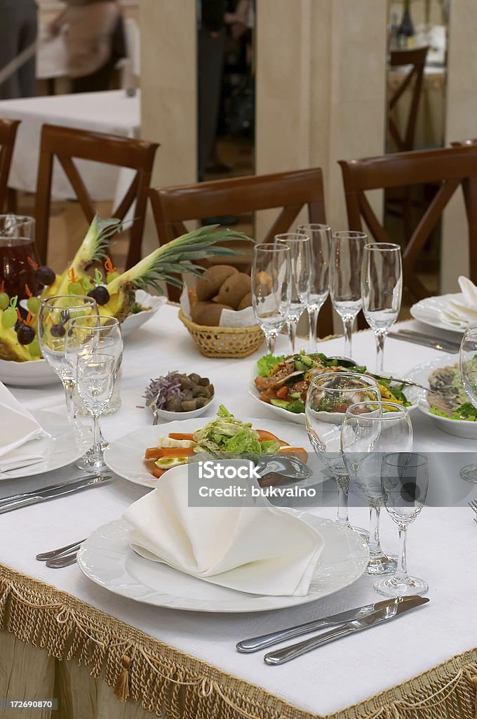 Servicio de Catering y banquetes - Foto de stock de Acontecimiento libre de derechos
