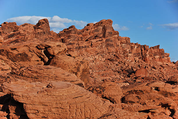 Eroded Red Rock stock photo