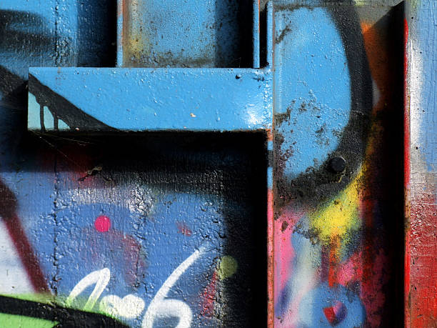 istock Colours on concrete and iron 172691151