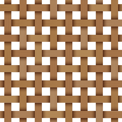 Wambo Pattern Bamboo Woven Pattern Stock Illustration - Download Image Now ...