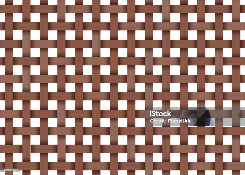 Wambo Pattern Bamboo Woven Pattern Stock Illustration - Download Image Now - Plastic ...