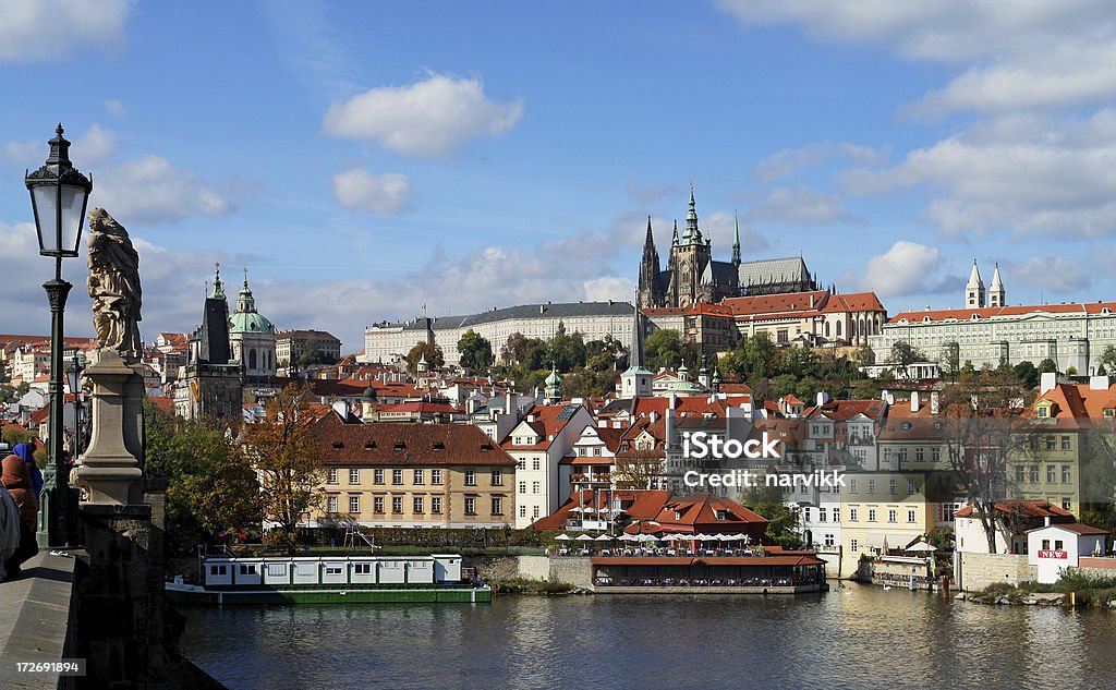 Castelo de Praga, na República Tcheca - Foto de stock de Arcaico royalty-free