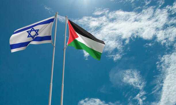istock israel palestine flag waving blue sky 1726925161