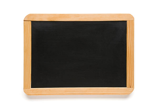 Blackboard slate stock photo