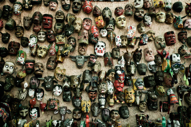 istock Traditional Guatemalan Masks 172692694