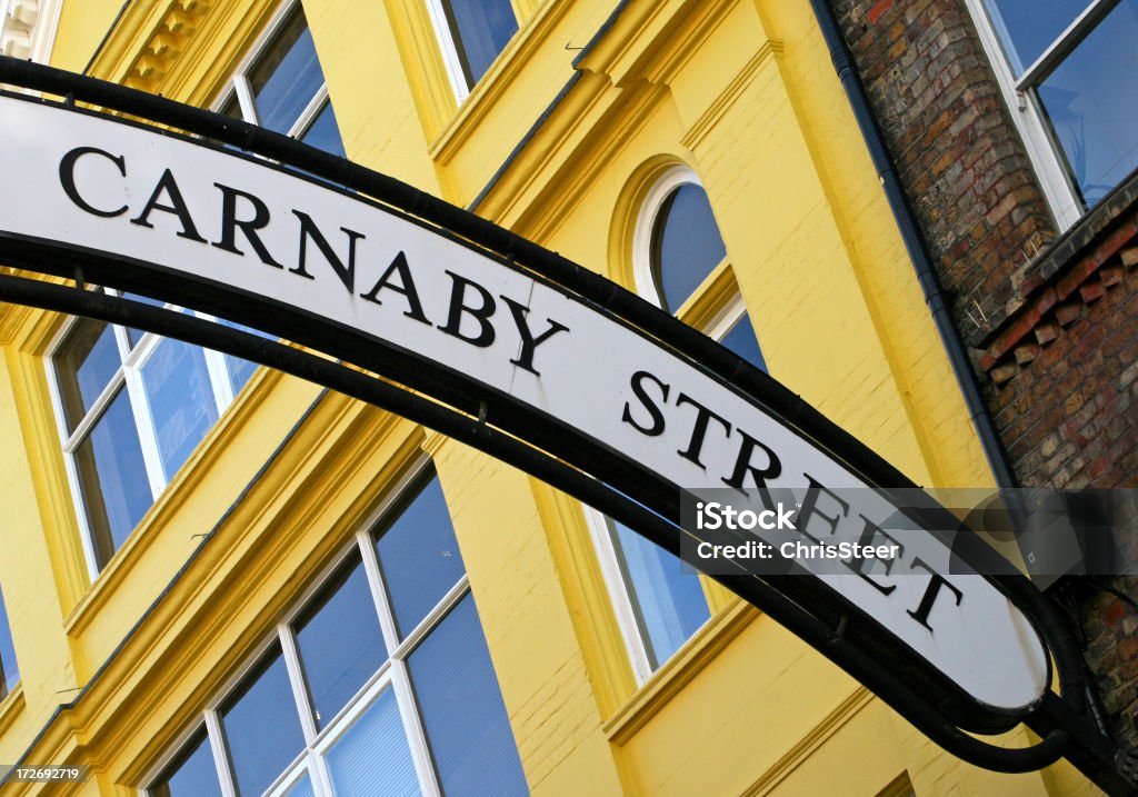 Coloridas Carnaby Street - Foto de stock de Londres - Inglaterra royalty-free