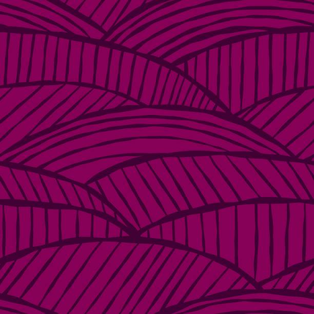 виноградник бесшовный векторный рисунок, нарисованный вручную. - striped farm asia backdrop stock illustrations