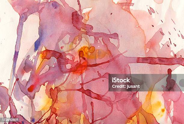 Painted Watercolor Mess Stock Photo - Download Image Now - Abstract, Art, Arts Culture and Entertainment
