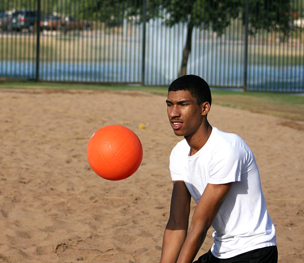 Volleyball stock photo