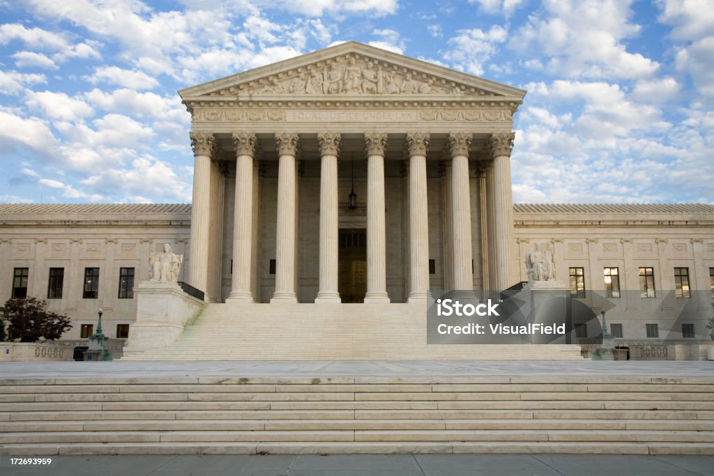 미국 대법원 미흡함, 워싱턴 DC - 로열티 프리 0명 스톡 사진
