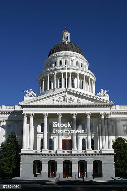 Capitale Dello Stato Della California - Fotografie stock e altre immagini di Ufficio - Ufficio, Sacramento - California settentrionale, Capitello