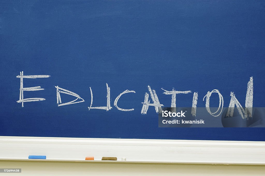No chalkboard - Foto de stock de Aprender royalty-free