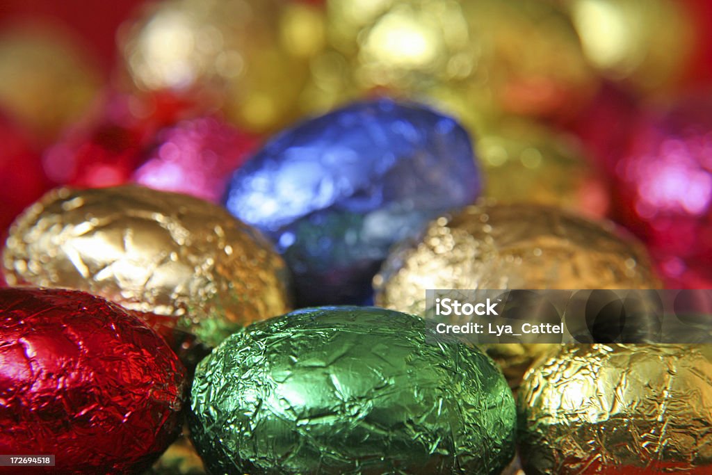 Пасхальные яйца # 17 - Стоковые фото Золото роялти-фри
