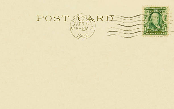 istock Antique Postcard Back 1905 Cleveland Ohio 172694587