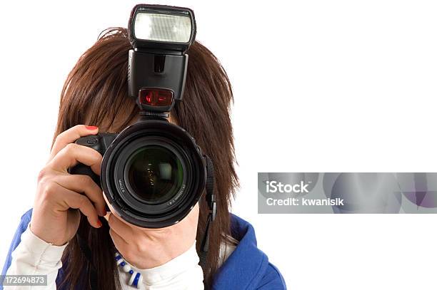 Photographer Girl Stock Photo - Download Image Now - Adult, Adults Only, Beautiful People
