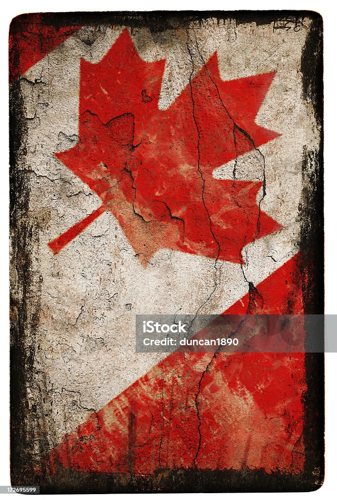 Bandera canadiense XXL - Ilustración de stock de Bandera canadiense libre de derechos