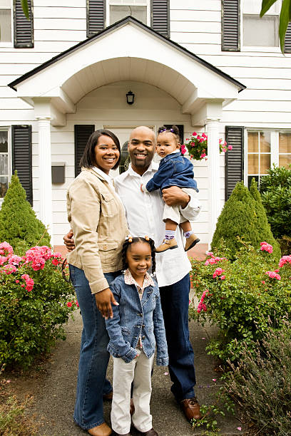 istock Happy Young Family at Home 172695816