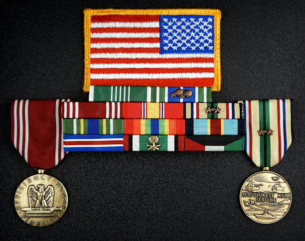 U.S. Army Flag Patch, Medals and Ribbons
